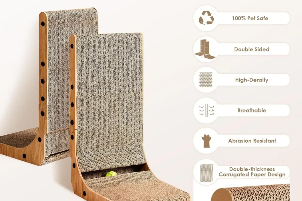 EHEYCIGA 3-in-1 Cat Scratcher benefits for cats